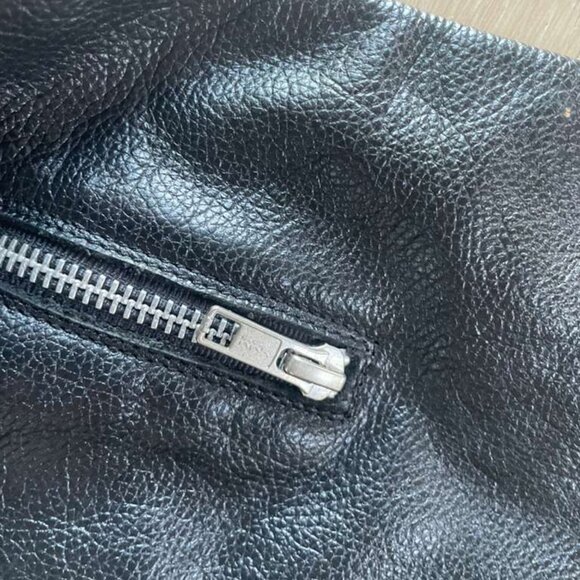 Bed Stu black leather mid-calf moto boots - Picture 5 of 7